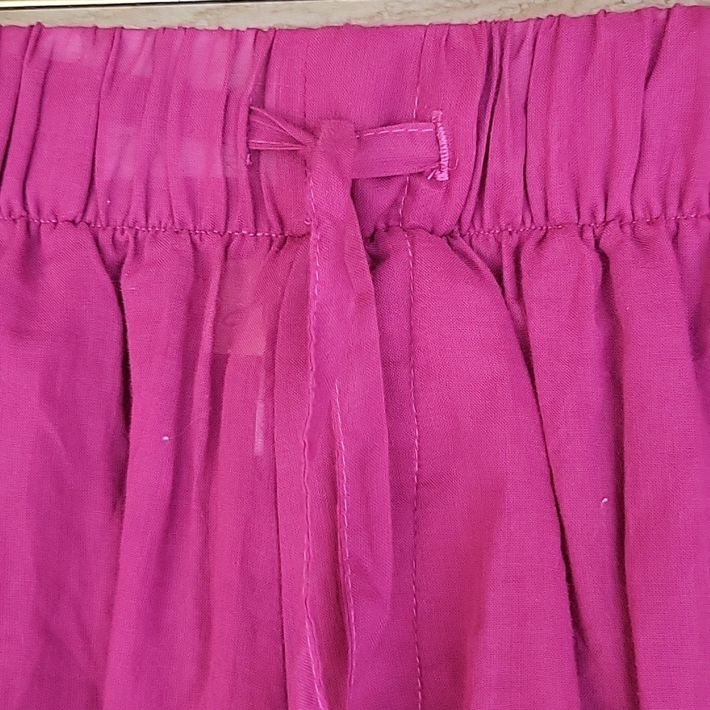 Papinellw Size Xsmall Magenta Woven Cotton Shorts Nwt — image 2 of 7